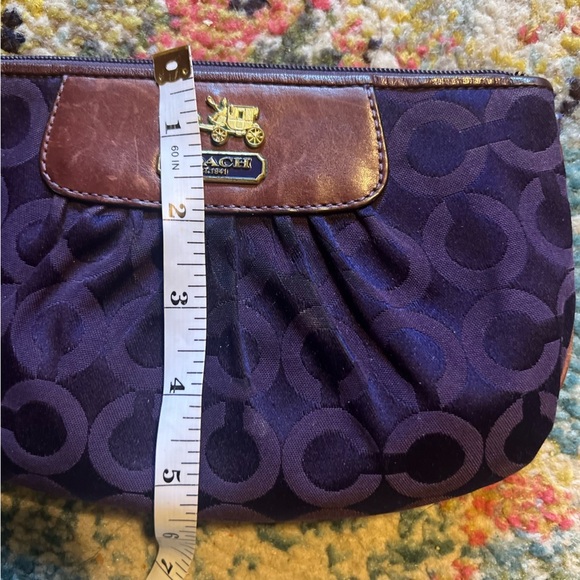 Coach Purse Clutch Madison Op Art CC Capacity Wristlet - Picture 6 of 6
